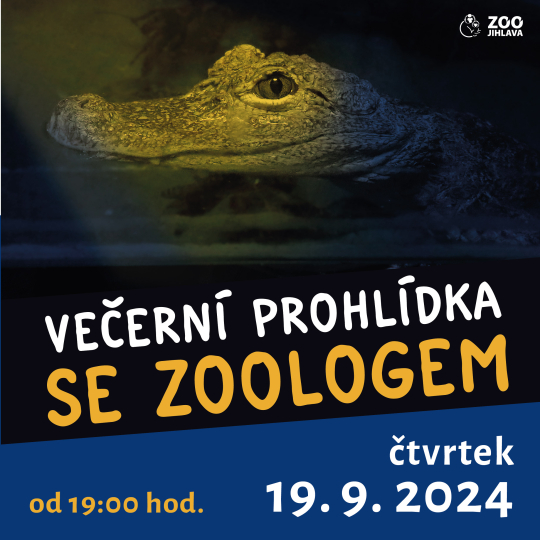 Večerní prohlídka se zoologem 19. 9.  2024