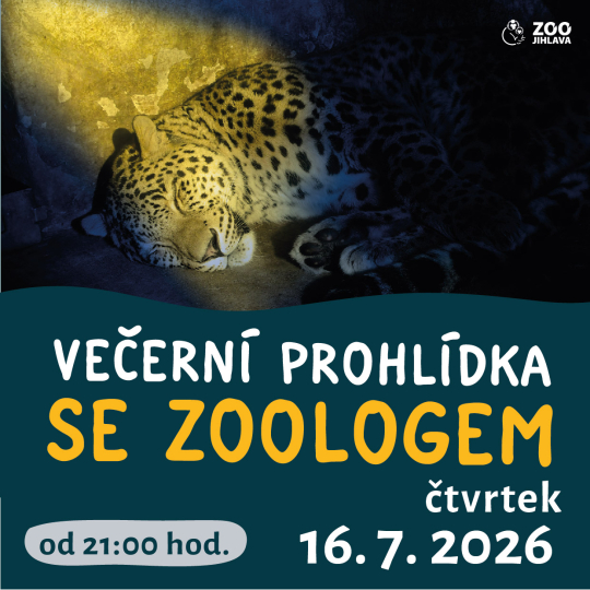 Večerní prohlídka se zoologem 16. 7.
