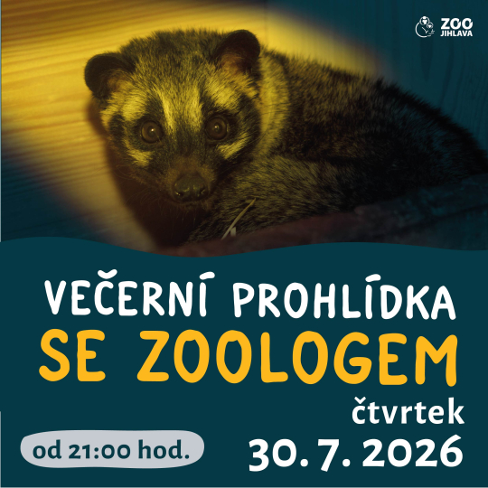 Večerní prohlídka se zoologem 30. 7.