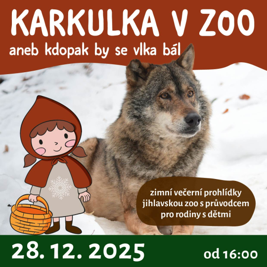 zimní večerní prohlídky pro rodiny s dětmi od 16 hod.