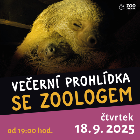 Večerní prohlídka se zoologem 18. 9.