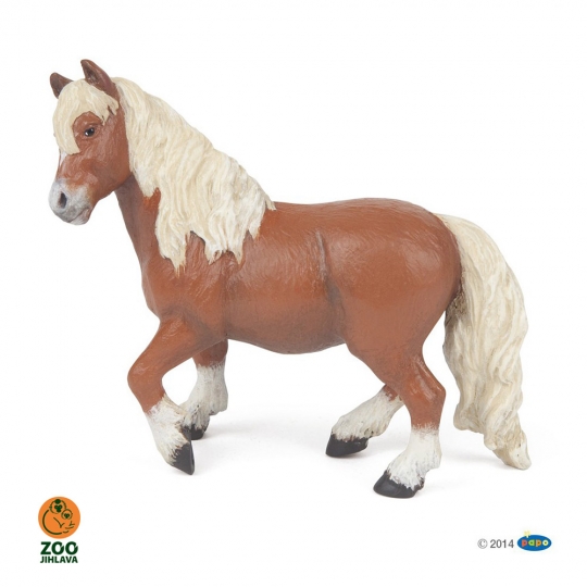 Figurka - pony shetlandský