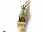 Dřevěná tužka se zvířátkem