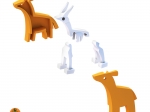 Edukativní skládací hračka - antilopa
