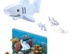 Edukativní skládací hračka -  žralok