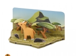 Edukativní skládací hračka - antilopa