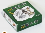 Vybarvovací puzzle 60 dílků