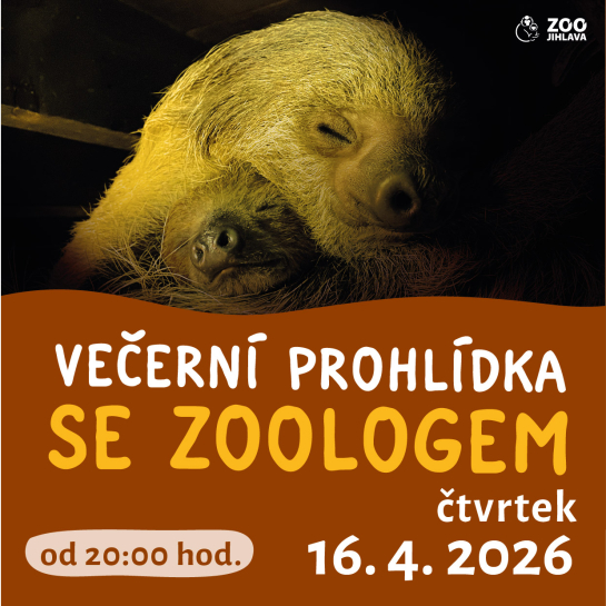 Večerní prohlídka se zoologem 16. 4.