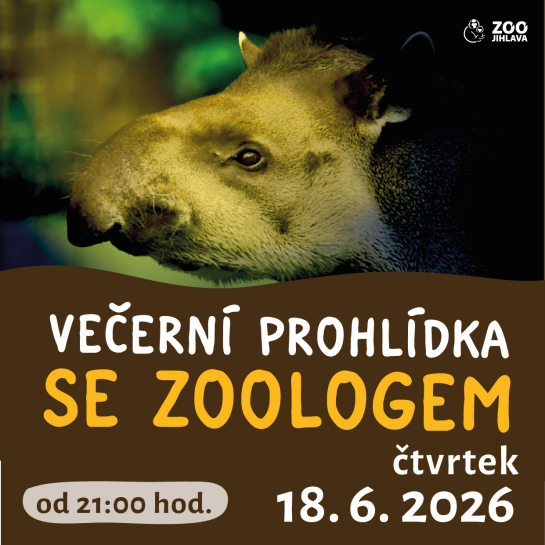 Večerní prohlídka se zoologem 18. 6.
