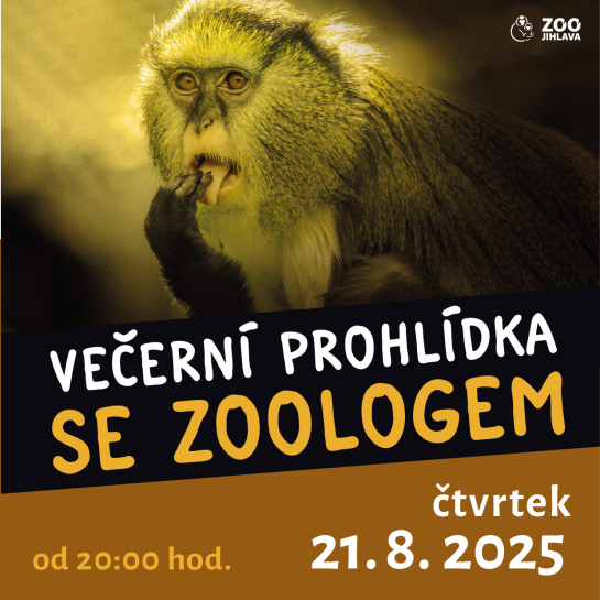 Večerní prohlídka se zoologem 21. 8.
