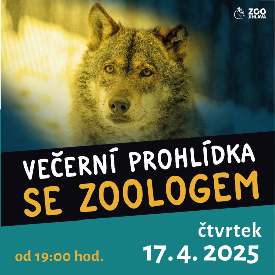 Večerní prohlídka se zoologem 17. 4.