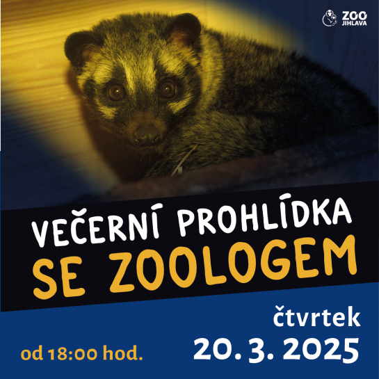 Večerní prohlídka se zoologem 20. 3.