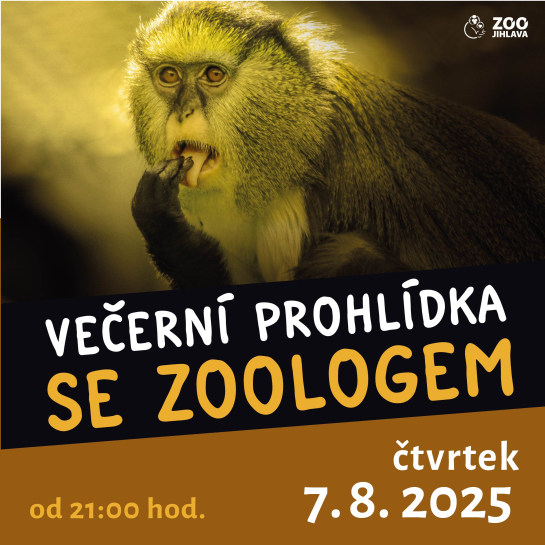 Večerní prohlídka se zoologem 7. 8.