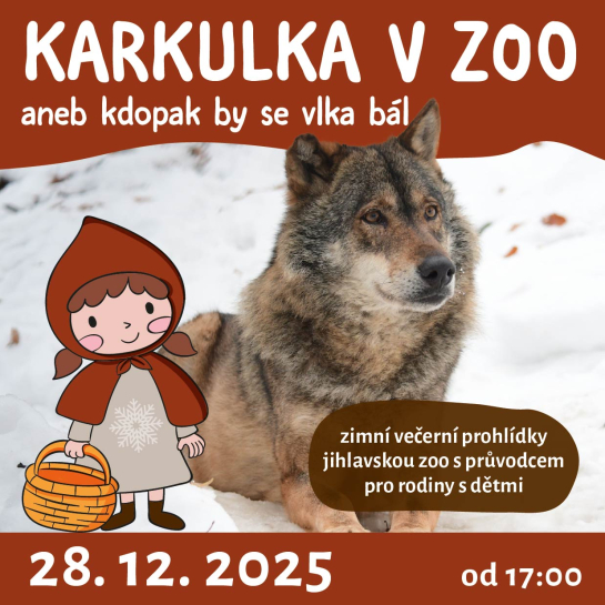 zimní večerní prohlídky pro rodiny s dětmi od 17 hod.