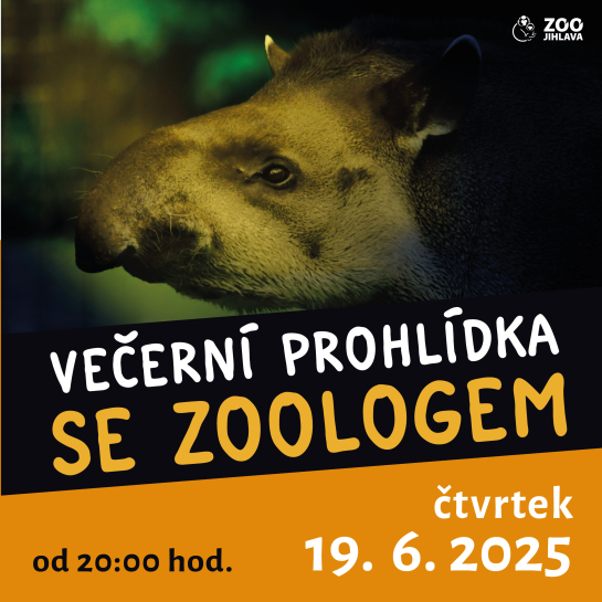 Večerní prohlídka se zoologem 19. 6.